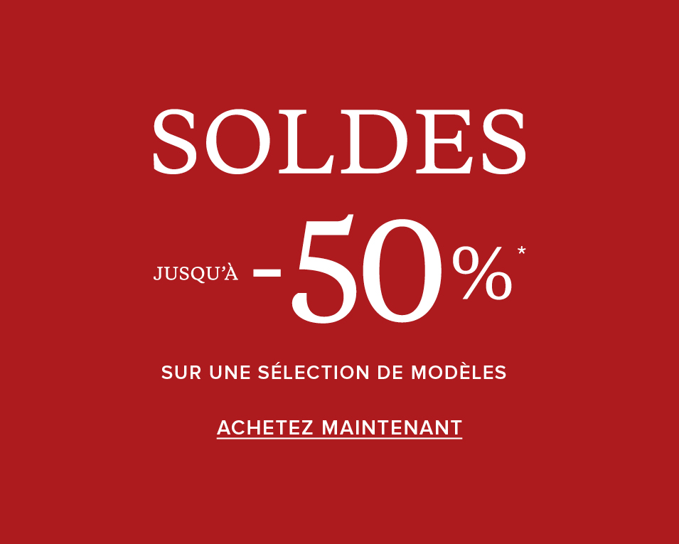 Soldes Jusqu'à - 50%* Off - Achetez Maintenant